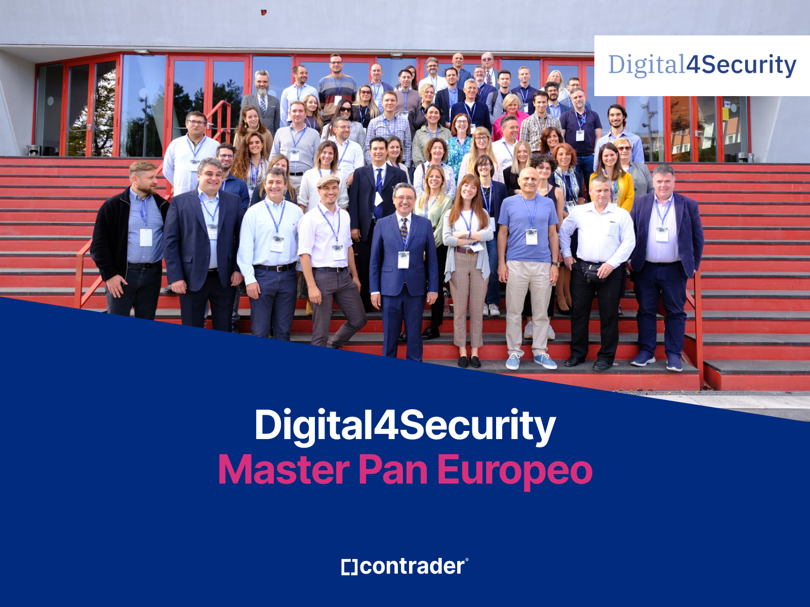 Digital4Security: Contrader partner del nuovo master paneuropeo