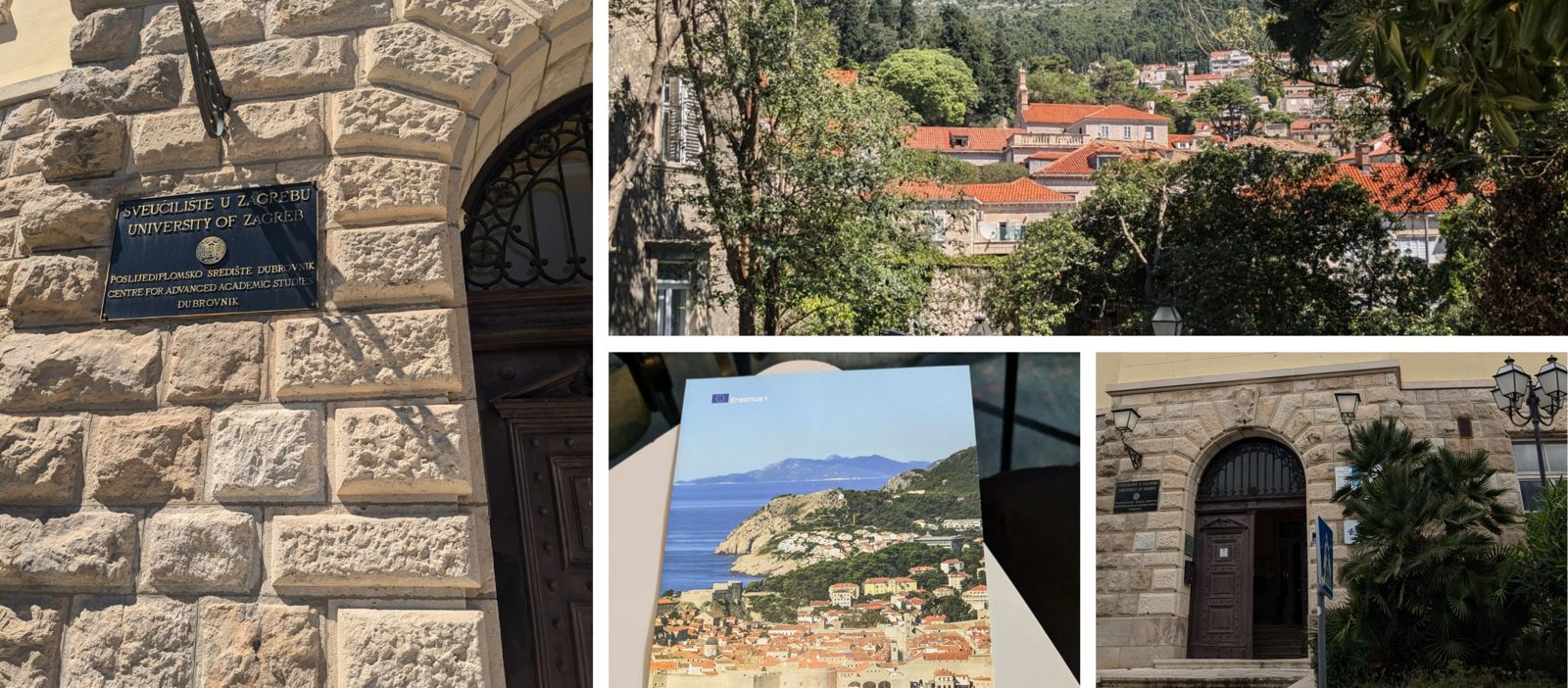 Ingresso del Centre for Advanced Academic Studies (CAAS) di Dubrovnik, sede del meeting Digital4Security
